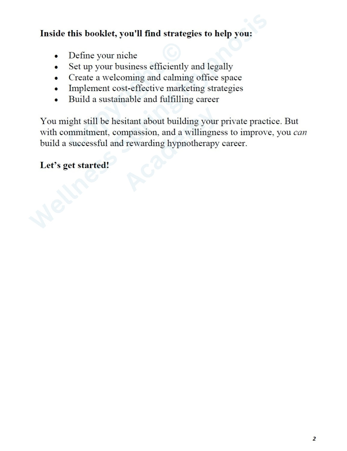 HypnoPractice 101: How to Establish Your Private Practice